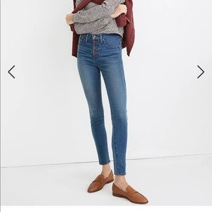 Madewell Petite 10” High-Rise Skinny Jeans